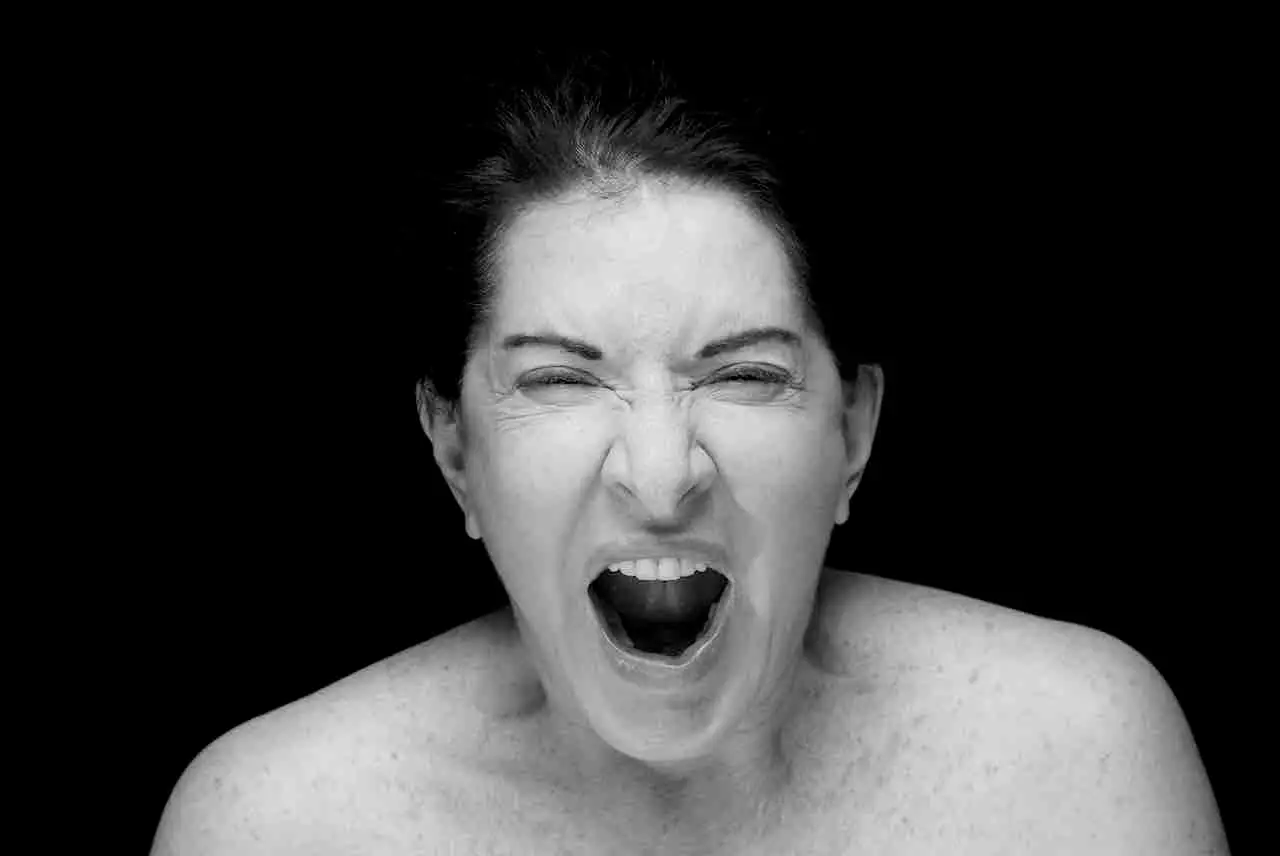 Marina Abramović, Four Crosses: The Evil (positive)