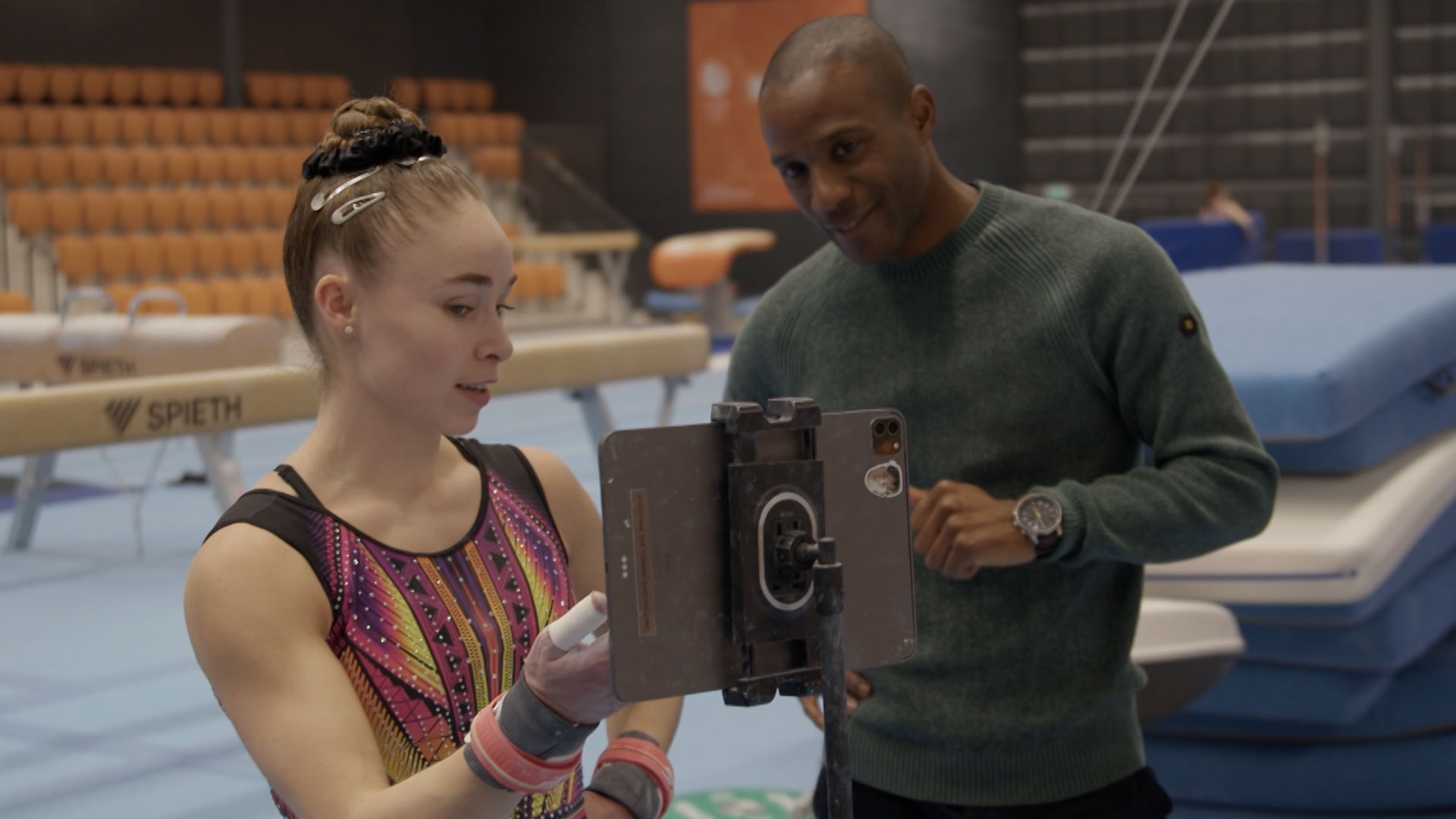 Eythora en Gregory analyseren haar oefening