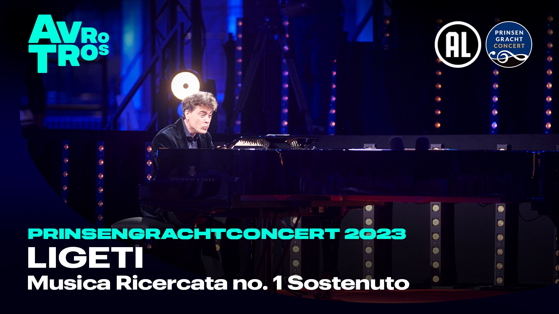 Ligeti: Musica Ricercata no. 1 Sostenuto - Paul Lewis | Prinsengrachtconcert 2023