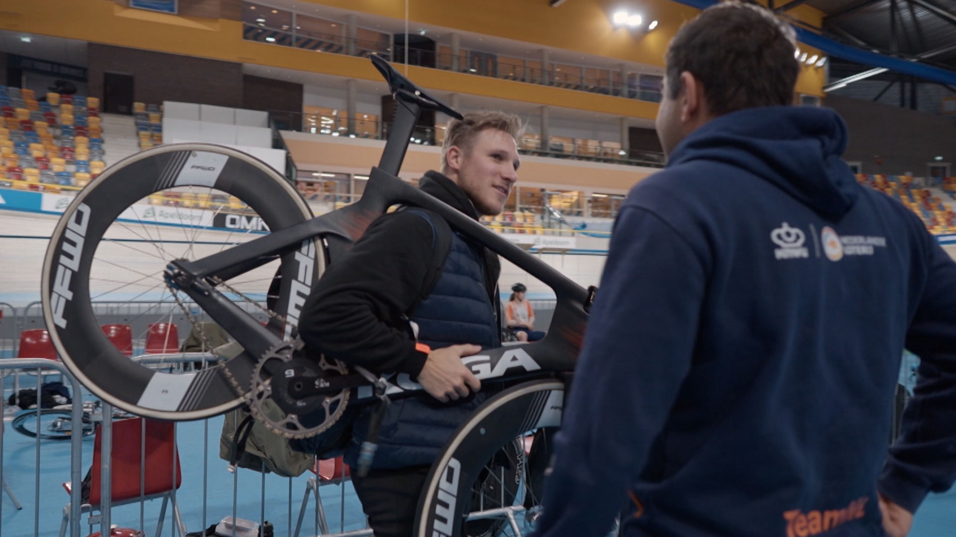 Jeffrey met coach Mehdi Kordi