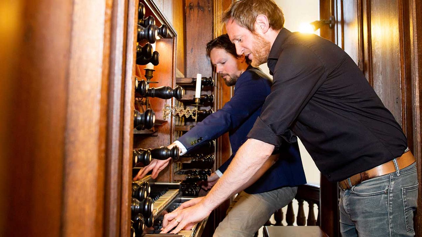 Voor Het Orgel De Kerk In