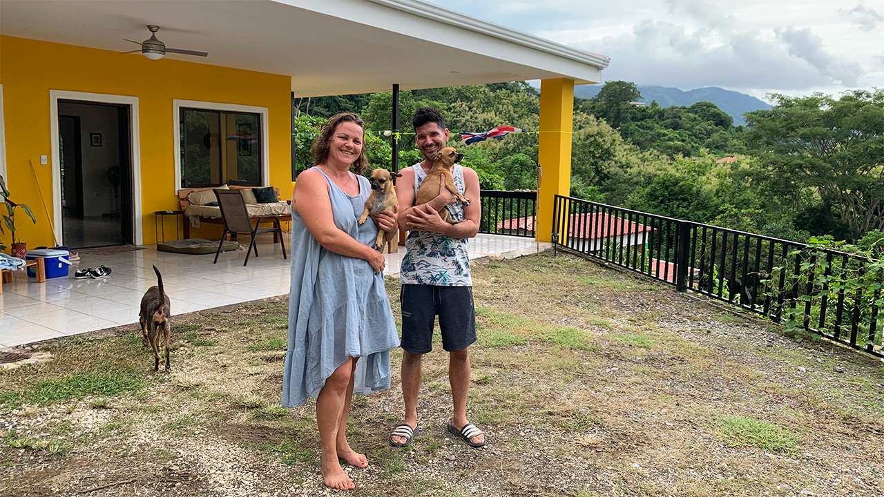 Kevin en Marianne Costa Rica