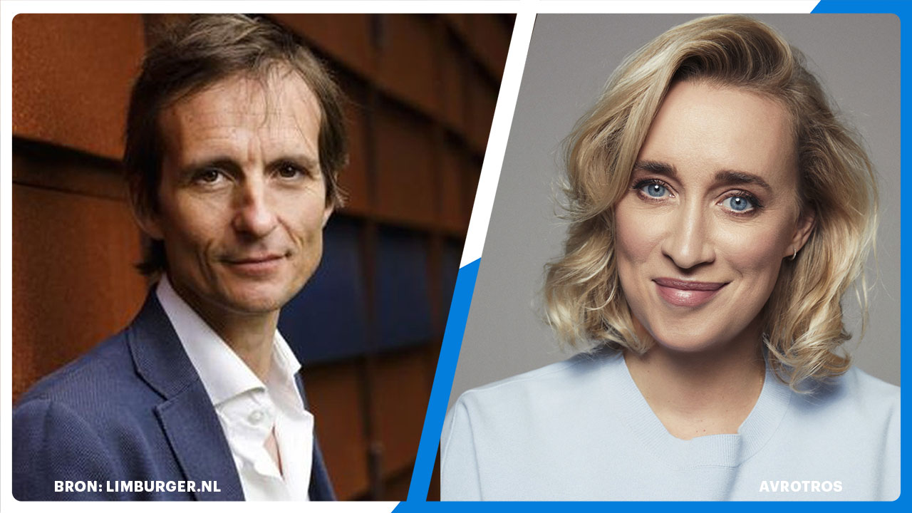 Michiel Vos en Eva Jinek