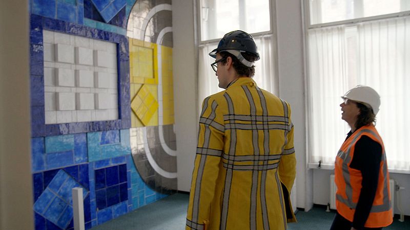 Splinter Chabot samen met architect Janneke Bierman 