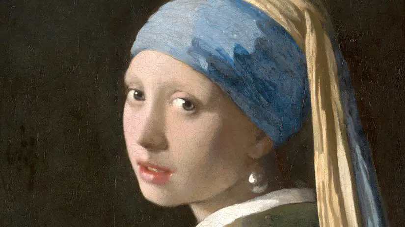 Het schilderij 'Meisje met de parel' van Johannes Vermeer