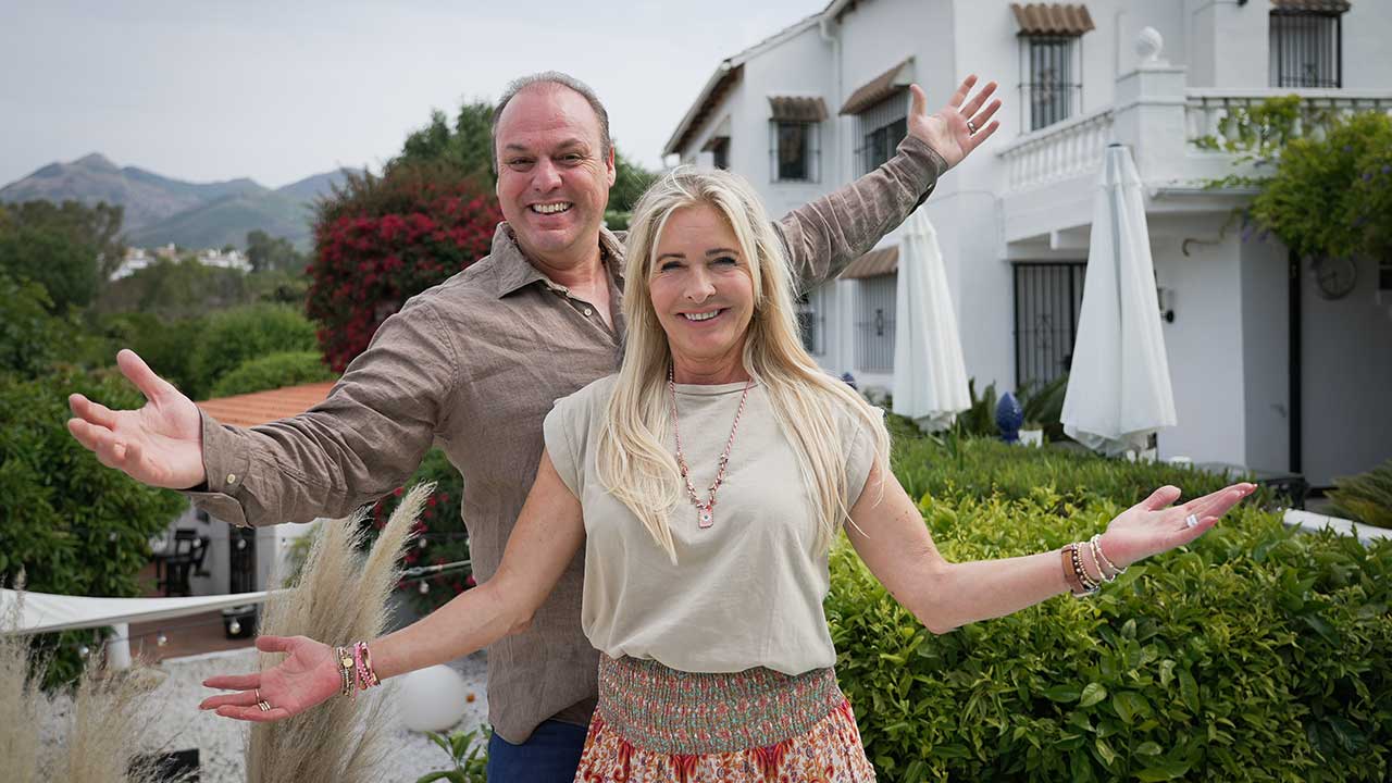 Frans en Mariska in Spanje