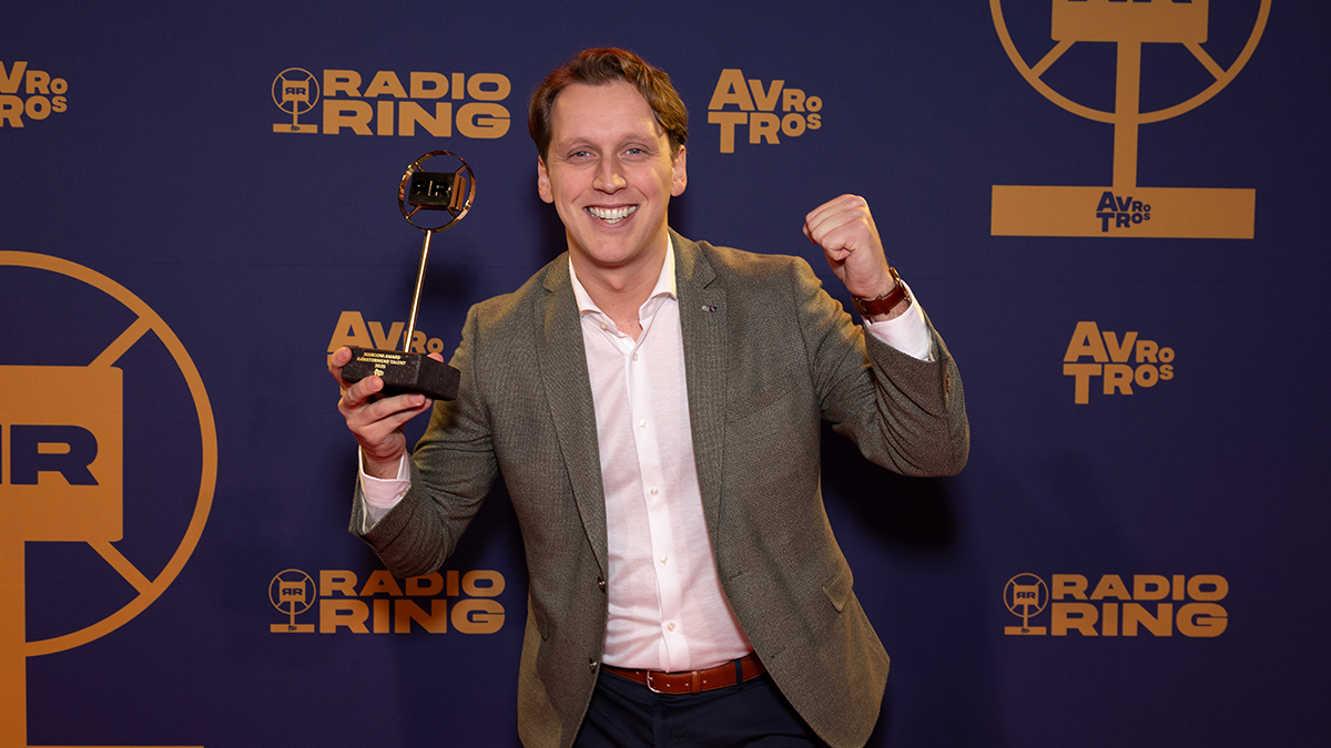 Floris Molenaar wint Marconi Award voor Aanstormend Talent