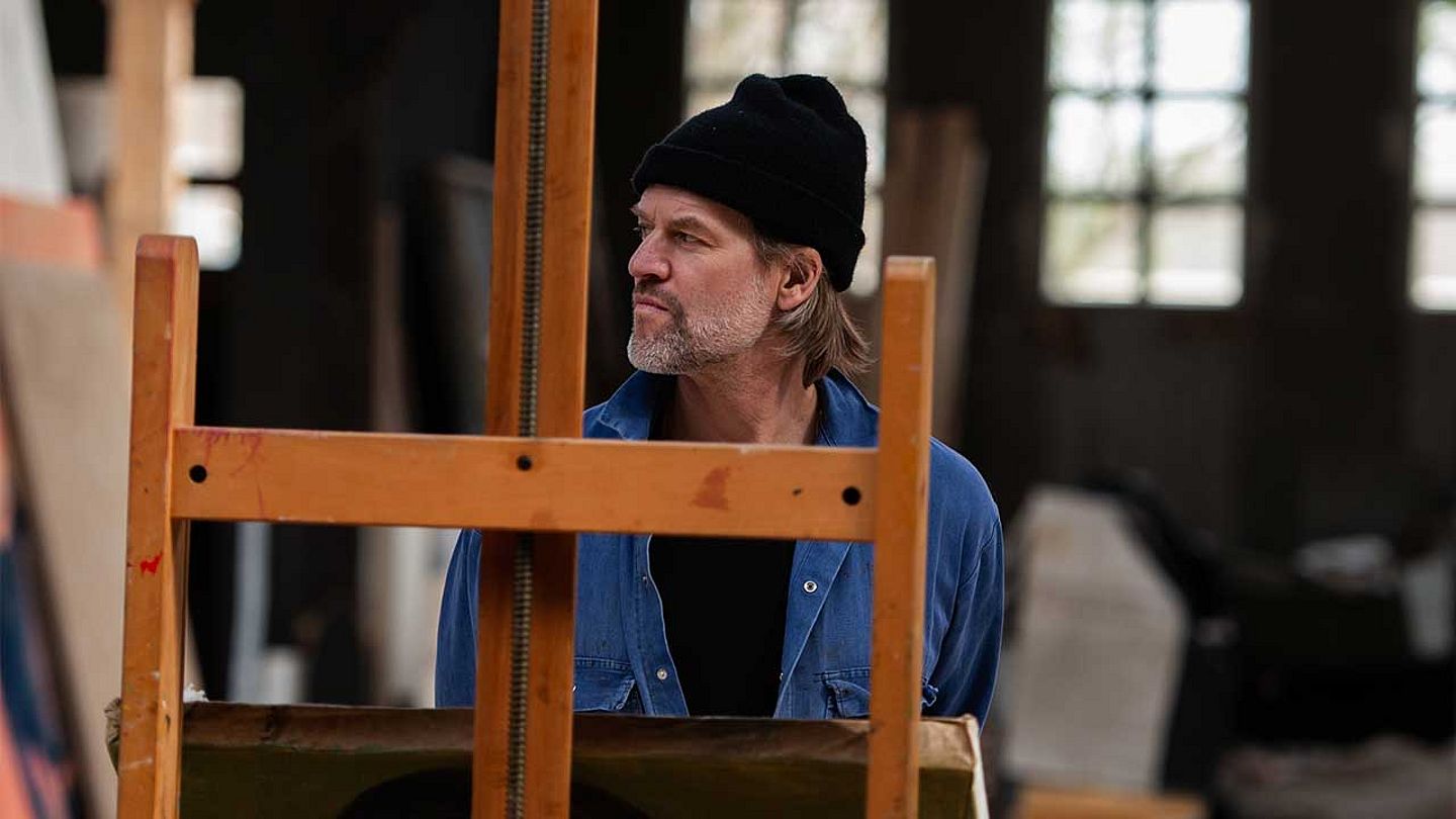 Jasper Krabbé voor een ezel