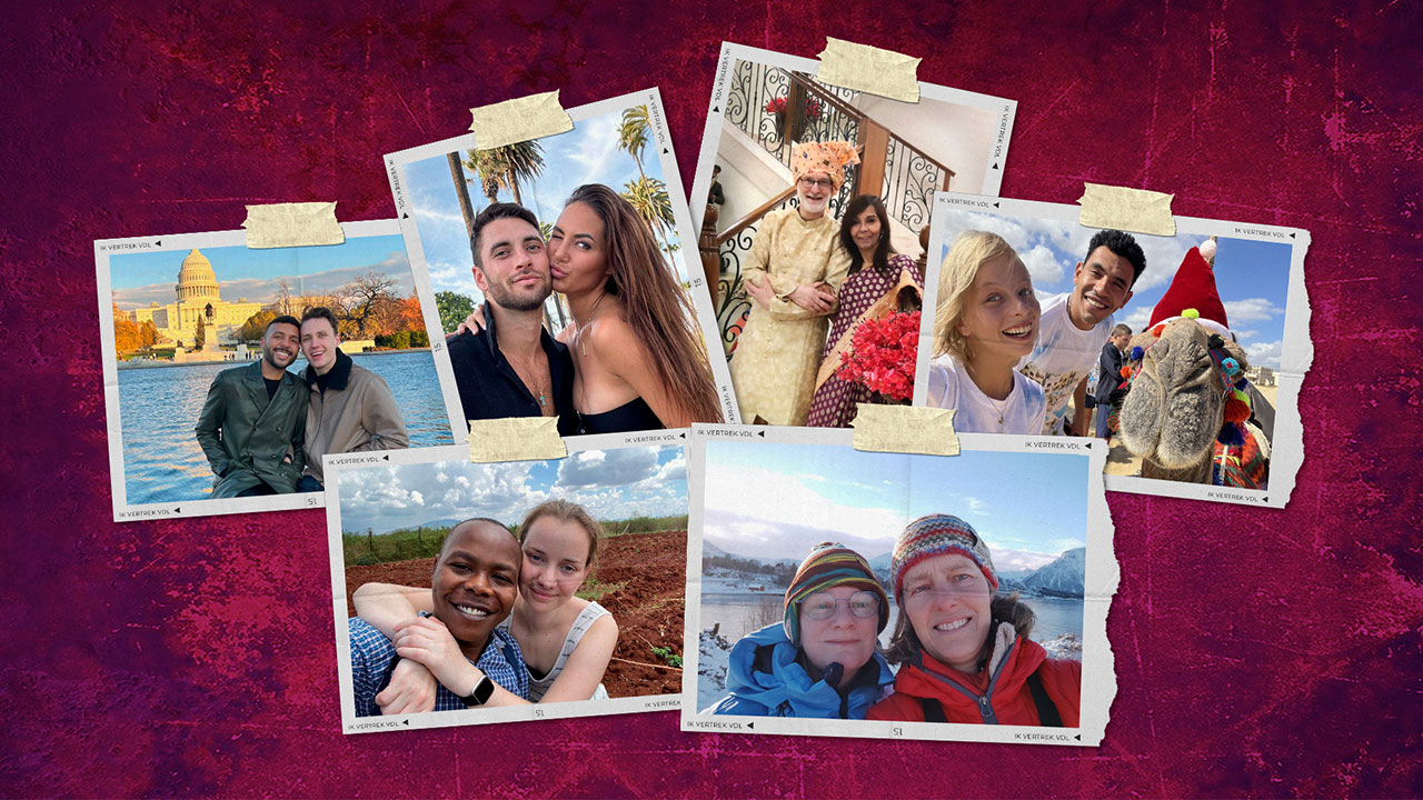 Ik vertrek voor de liefde