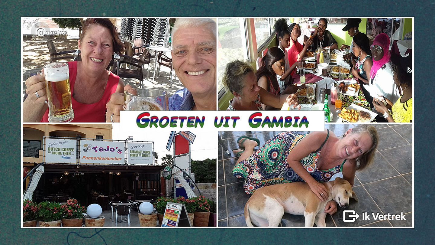 Theo en Jolanda in Gambia