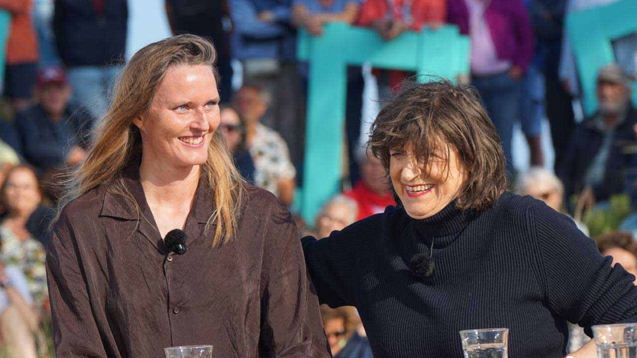 Maartje Wortelboer en Olga Zuiderhoek