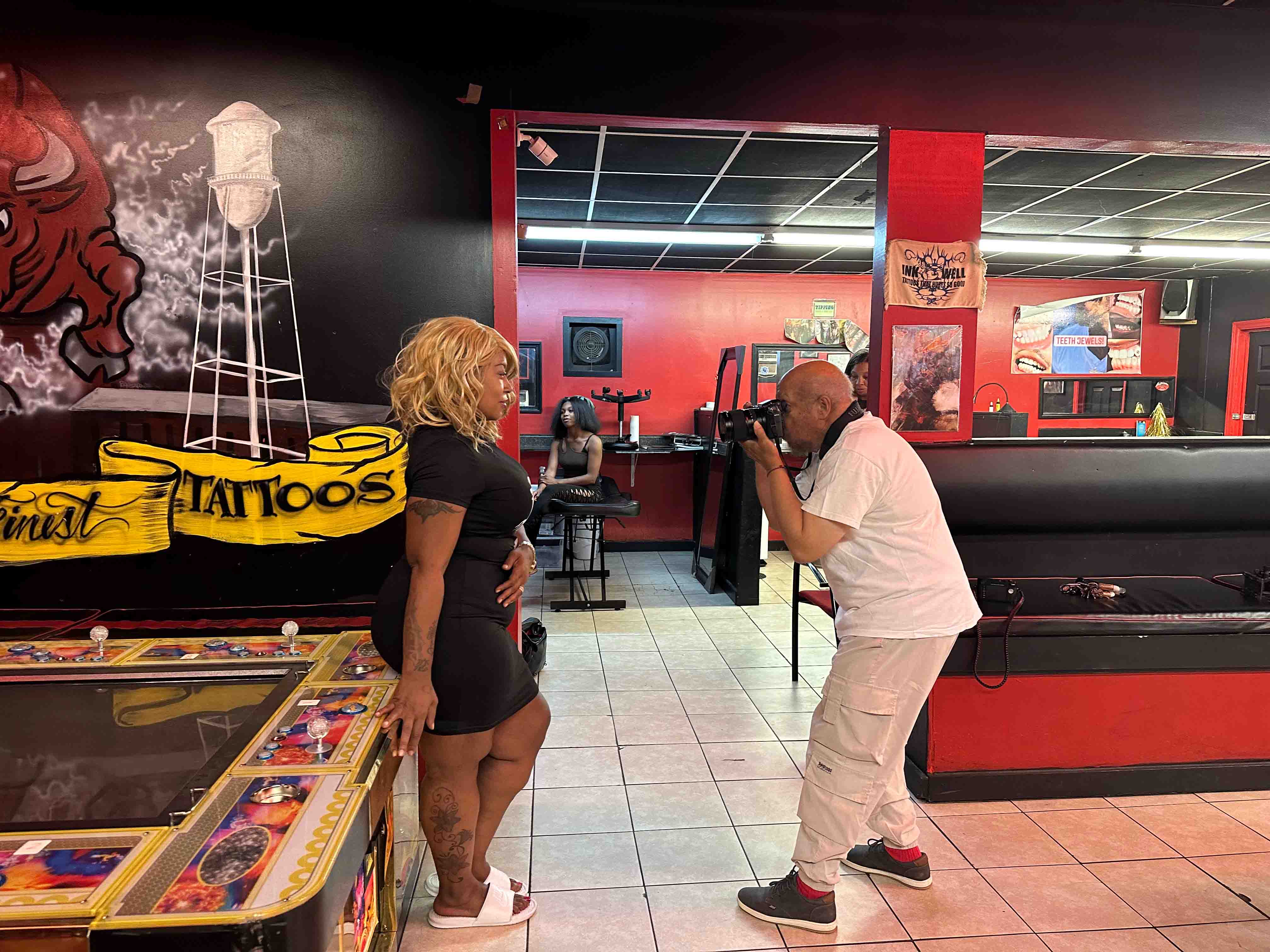 Titus Brooks Heagins and Angela at Inkwell