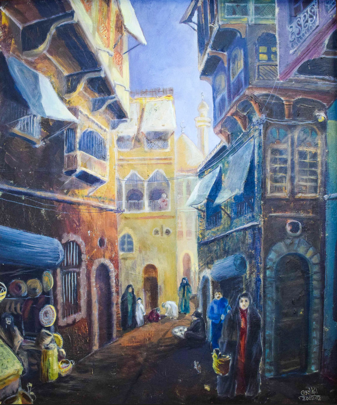 Ochtend in Een Folkloristische Buurt in Irak Yousif Yaqoub