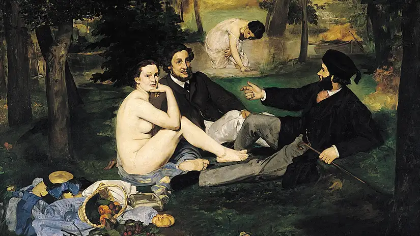Édouard Manet - Dejeuner sur l'herbe (1863)