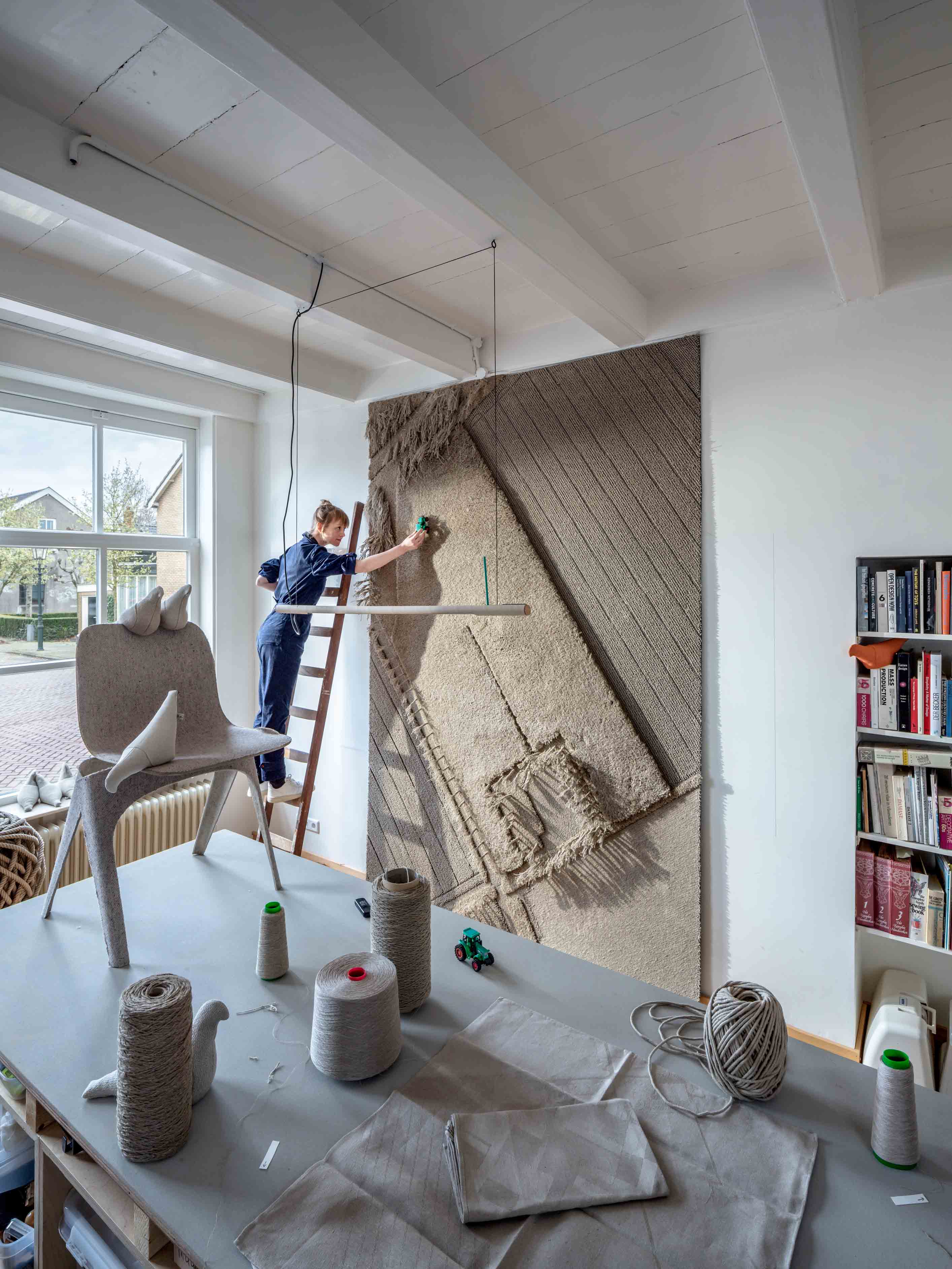 Christien Meindertsma, Makers on materials, TextielMuseum