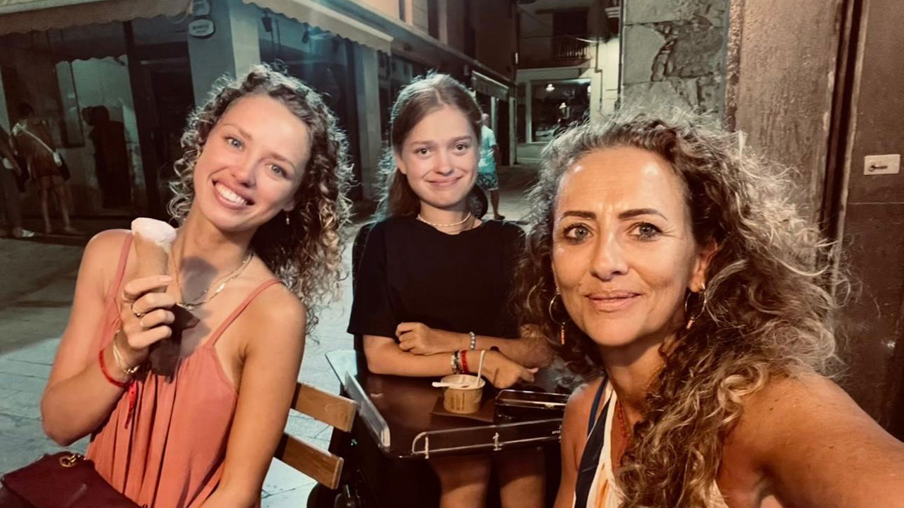 Joyce en haar kinderen