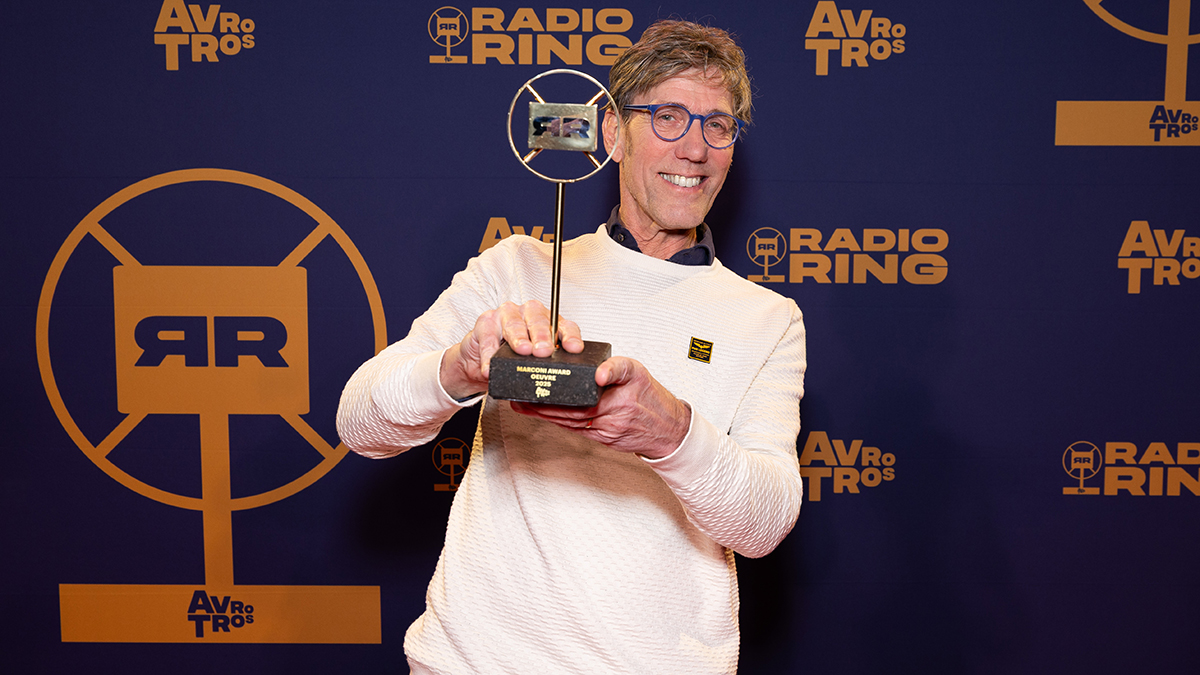 Hans Schiffers wint de Marconi Oeuvre Award