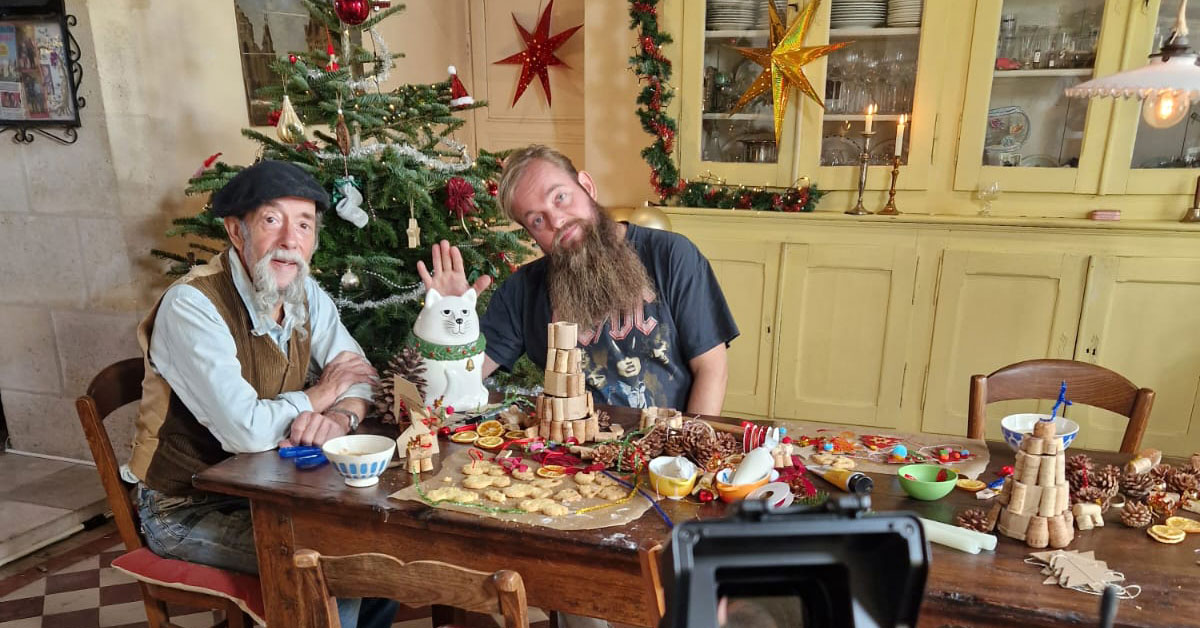 Gorts kerst op het chateau