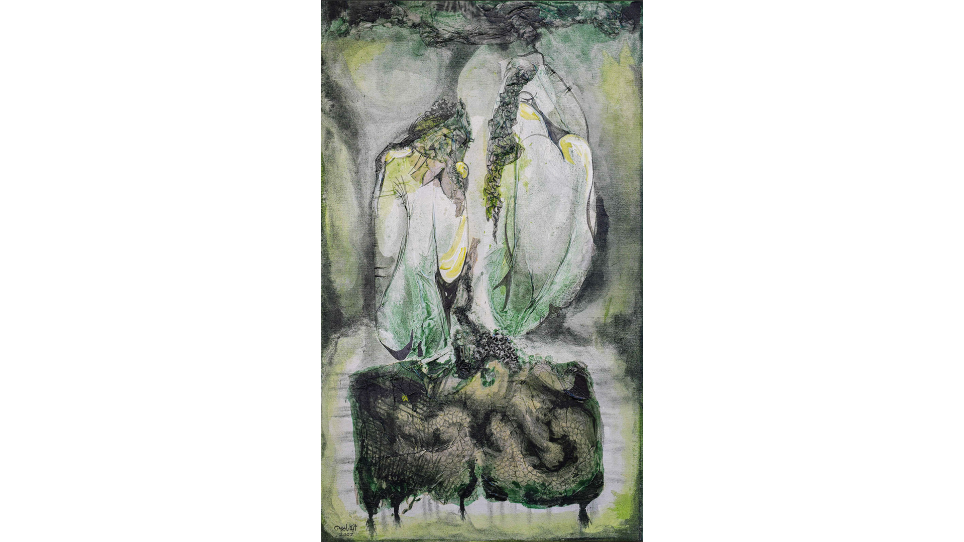 Adam En Eva Kunstwerk Van Yousif Yaqoub