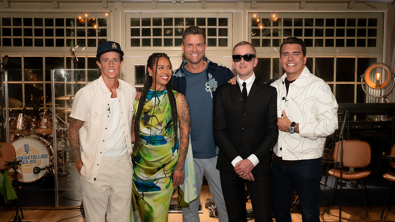 Jan Smit, Dave Von Raven (the Kik), Sam Bettens, Tabitha Onvergetelijke Liedjes