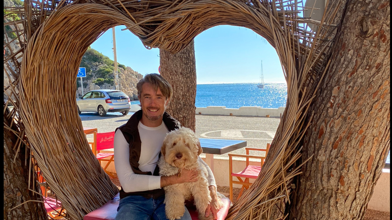  Marcel op Granadella strand