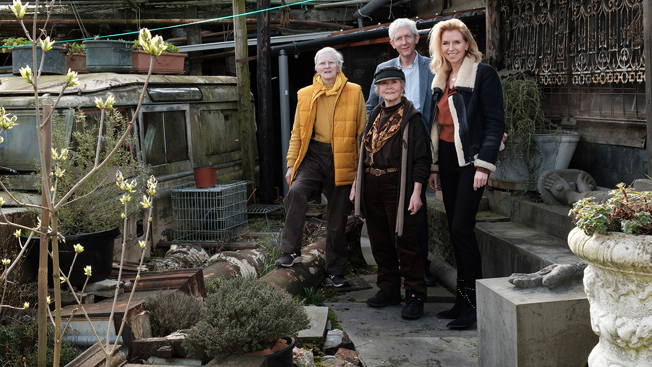 Willem de Winter, Marieke Uildriks, Joke en Lotti Heyboer