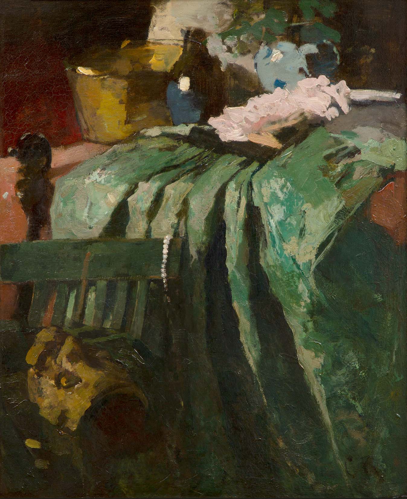 Coba Ritsema, De groene rok, ca. 1900-1910, Frans Hals Museum, Haarlem