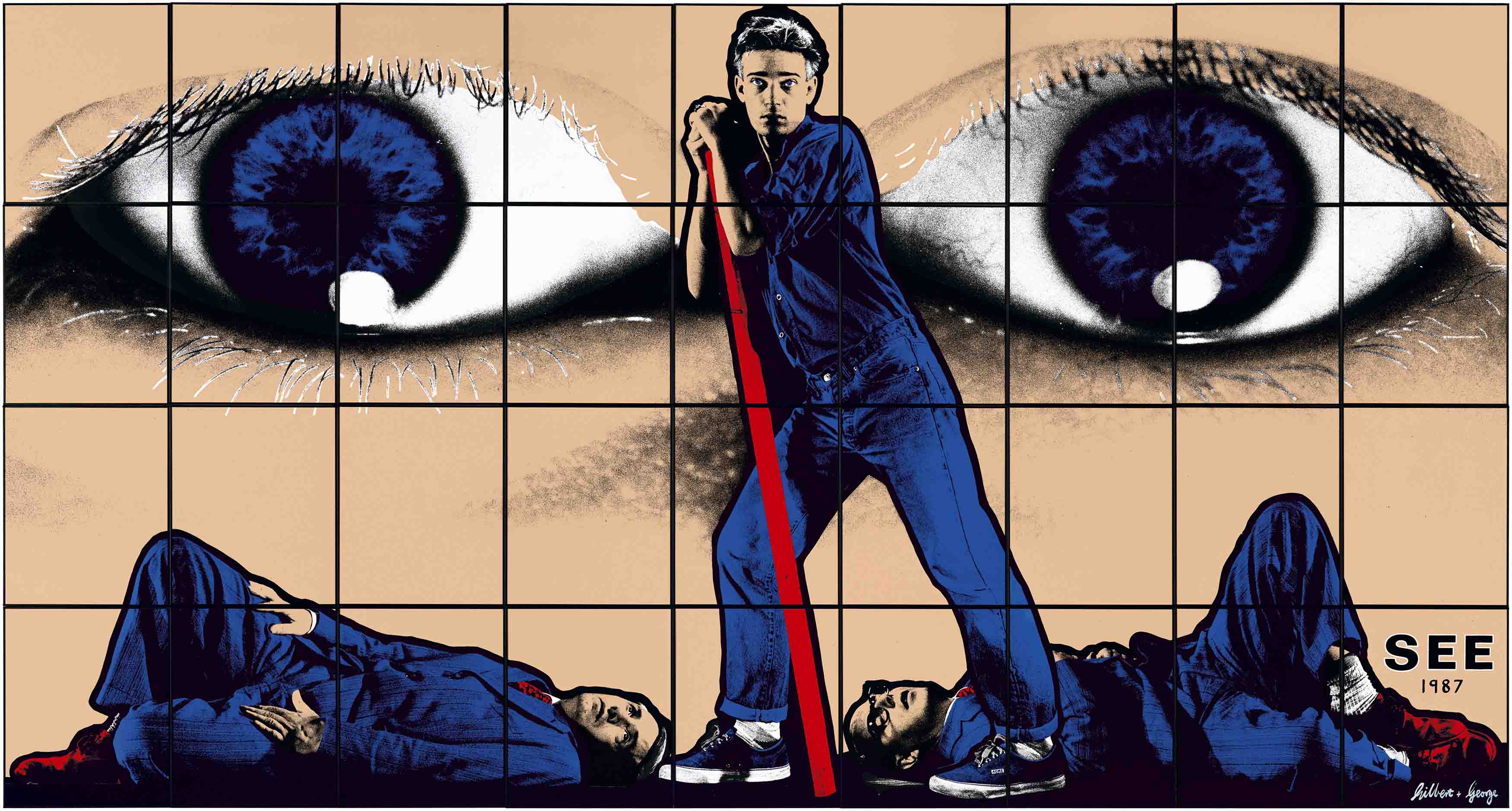 Gilbert & George, See, 1987