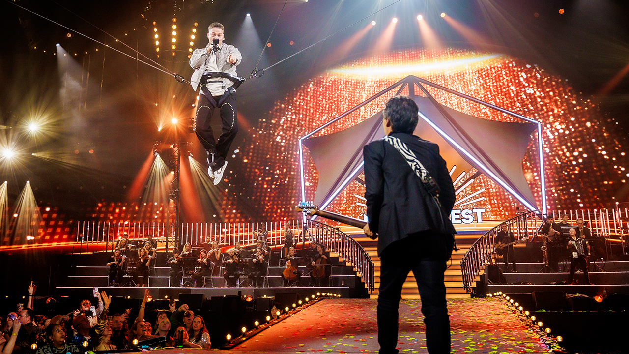 Robert van Hemert op het Muziekfeest van het Jaar