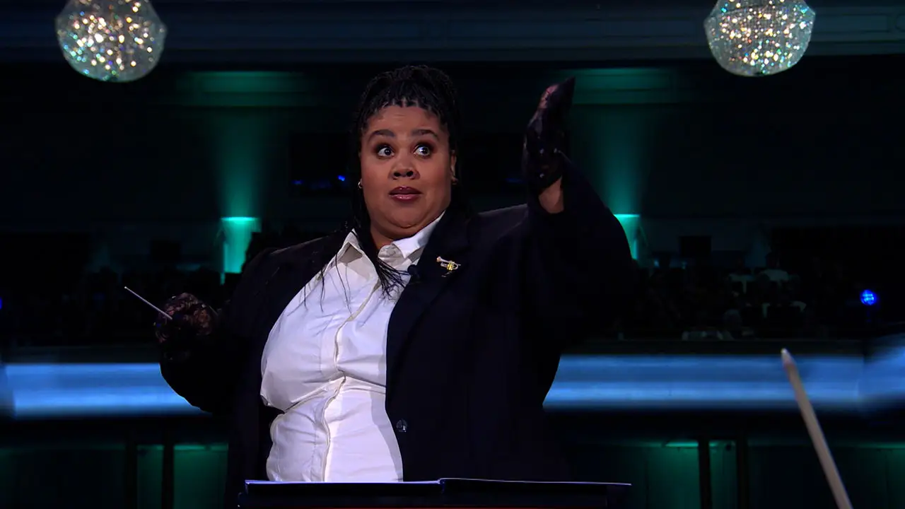 Isabelle Kafando op de bok bij Maestro