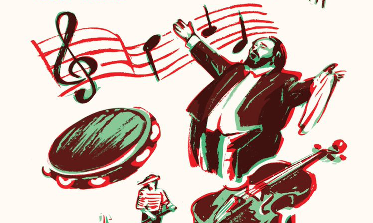 Kaft van het boek Vivaldi en Volare een muzikale reis door Italië