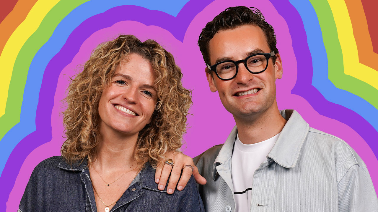 Carolien Borgers en Splinter Chabot, podcast Pride Talk